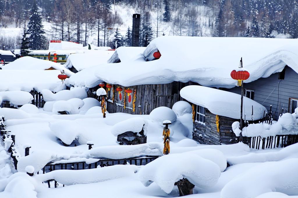 哈爾濱/虎峰嶺/冬捕/虎林園/雪鄉/亞布力/雪地溫泉5日游【東北至尊】